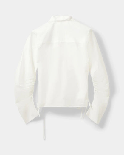 SOFIE SCHNOOR | Chemise "SHIRLEY" à détails cordonnés - Blanc