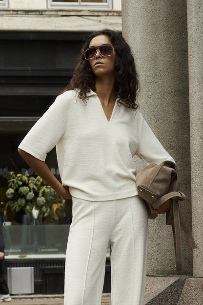 Soaked | Polo "Bai"  | Écru