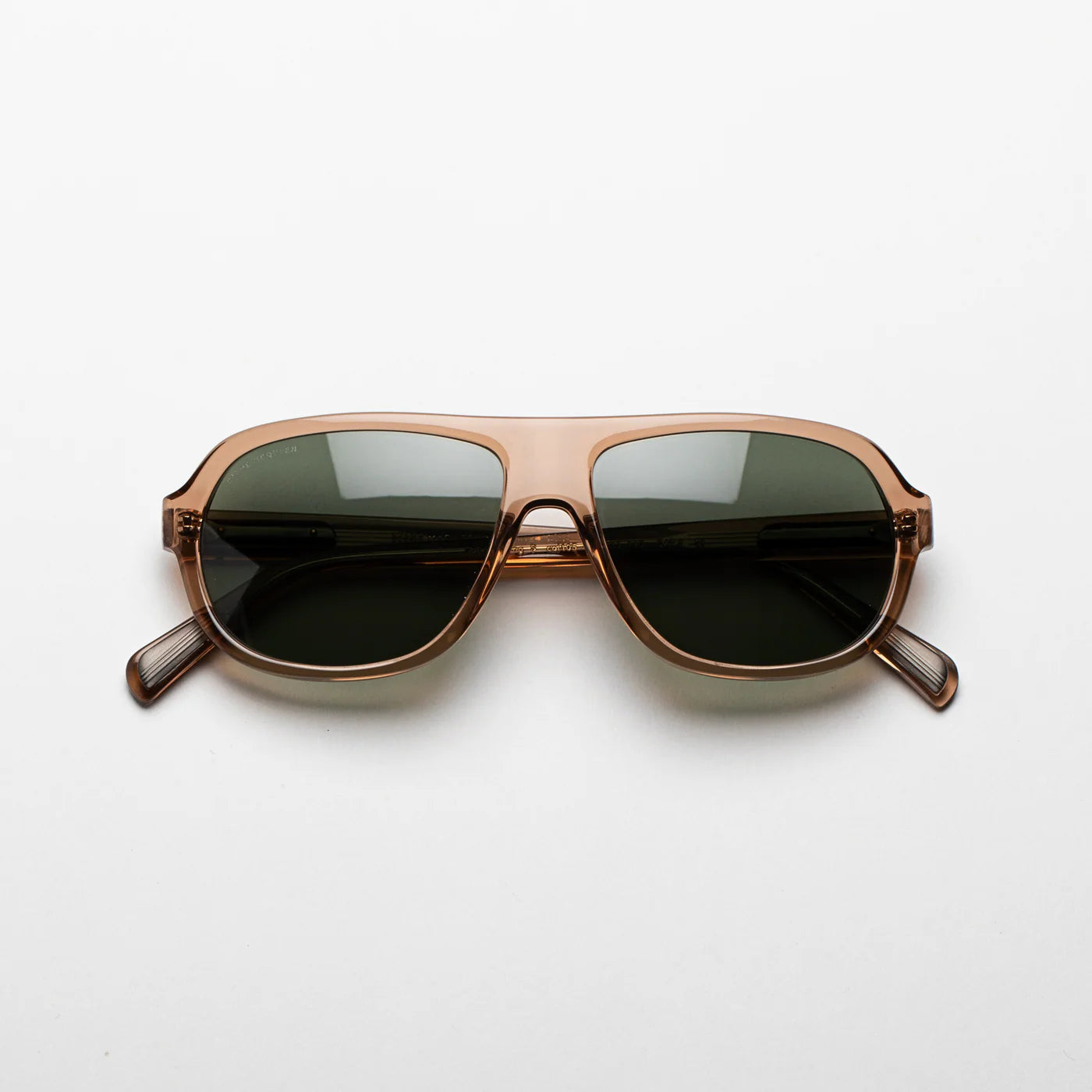 Steve McQueen Eyewear | Les lunettes de soleil ''SOLAR RACING''  | Crystal Caramel 105