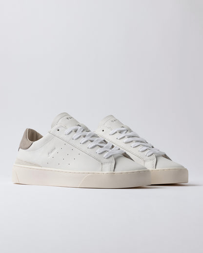 D.A.T.E. | Baskets "SONICA CALF" - Blanc/Gris