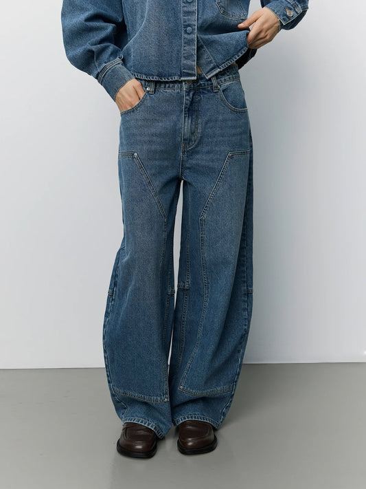SOFIE SCHNOOR |  Berrel Jeans "Sonjasw"- Bleu