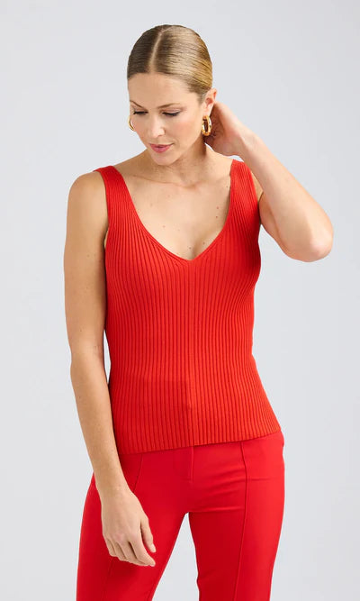Géneration love | Top "ANDIE" - Rouge