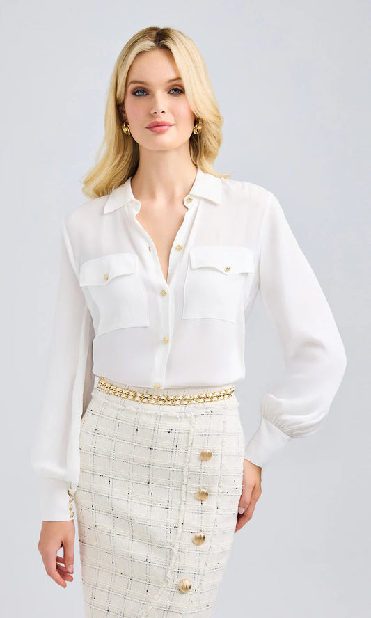 Géneration love | Chemise "MAISON BLOUSE" - Blanc