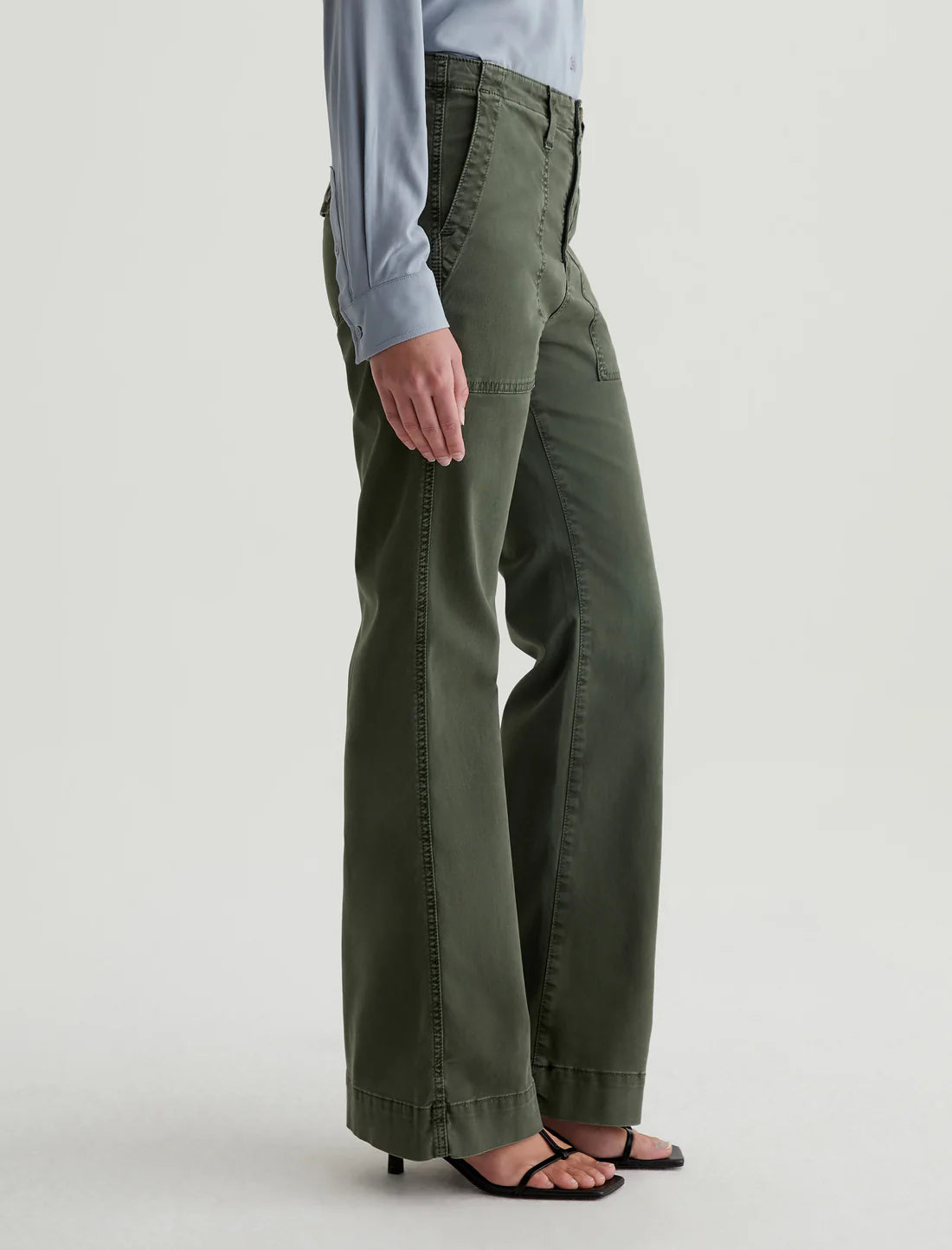 AG | Pantalon flare "JULIET" - Kaki