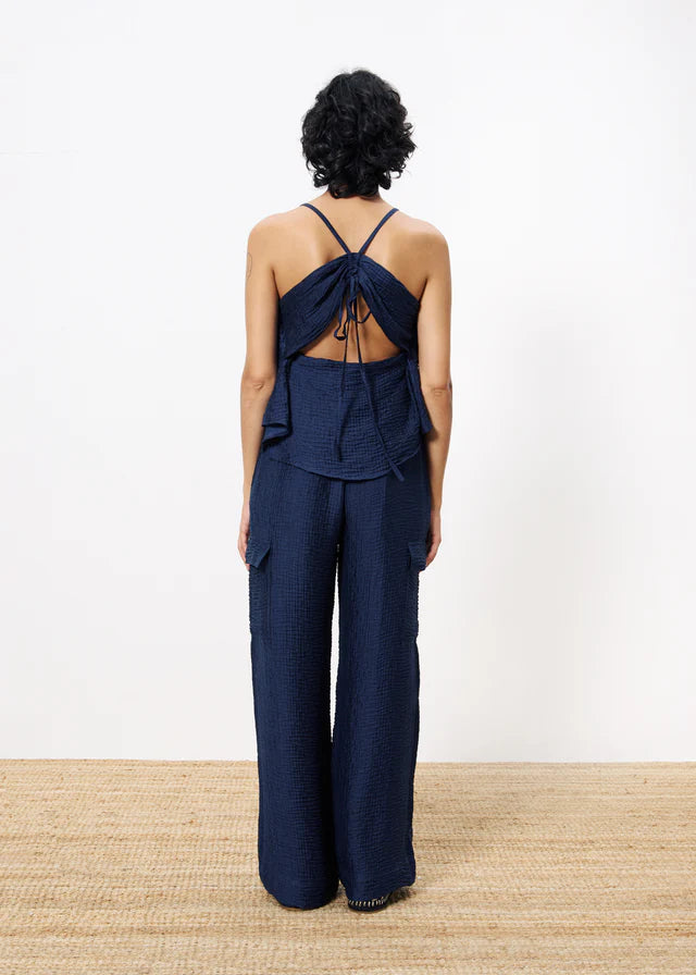 FRNCH | Pantalon "LOREEN" - Bleu marin