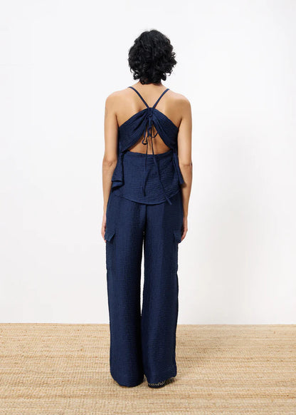 FRNCH | Pantalon "LOREEN" - Bleu marin