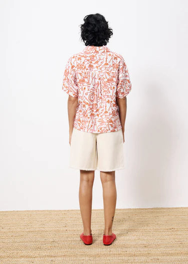 FRNCH | Chemise "APHELIE" à motifs - Blanc
