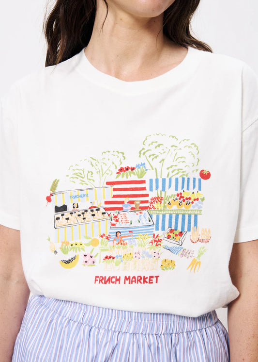 FRNCH | Tee-shirt "IVANE" - Blanc