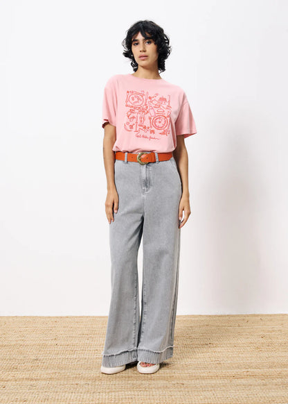 FRNCH | Tee-shirt "IPHEION" - Rose