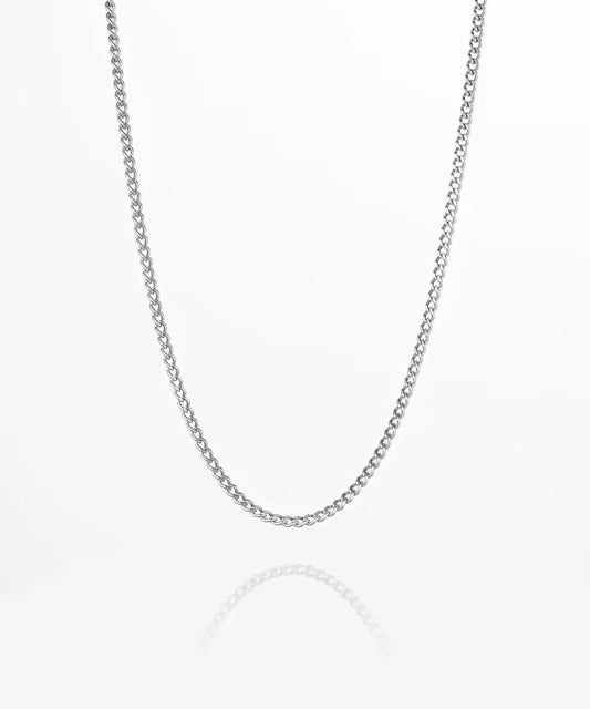 Pig & Hen | Collier en chaîne "Curb" - Argent