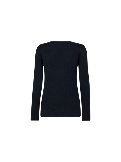 MOS MOSH | Tee Shirt en maille "BOUCH" - Marine