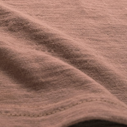 Outclass | Polo en cotton slub - Mocha