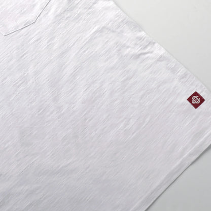 Outclass | Polo en cotton slub - White