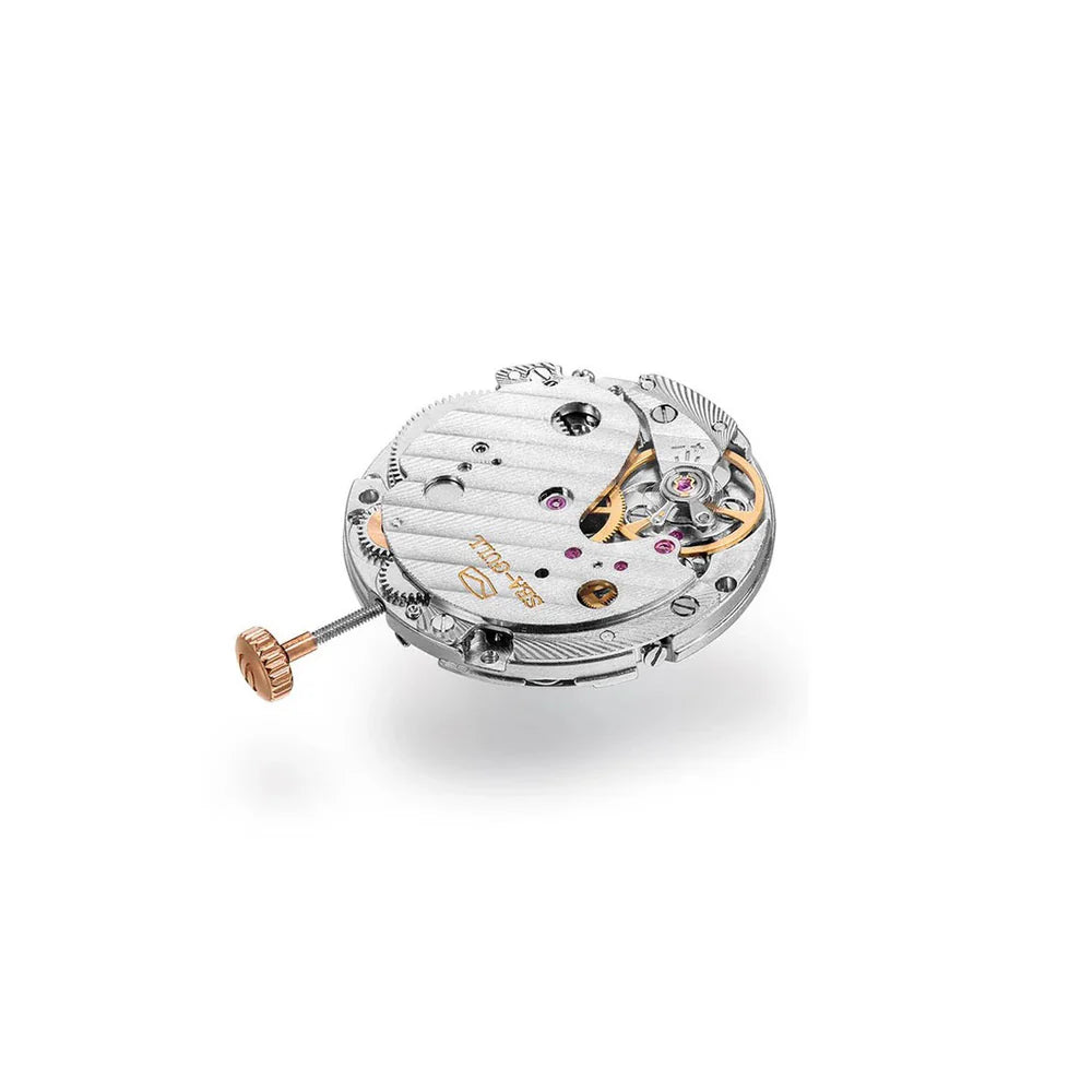 AV86 | Montre mécanique ''1954 Amalfi'' 36 mm - Or / Blanc cassé
