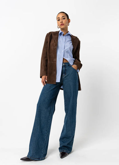 Coster Copenhagen | Chemise rayée- Bleu/ blanc