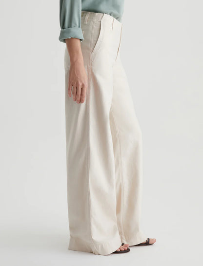 AG | Pantalon jambes larges "LAURENT" - Beige