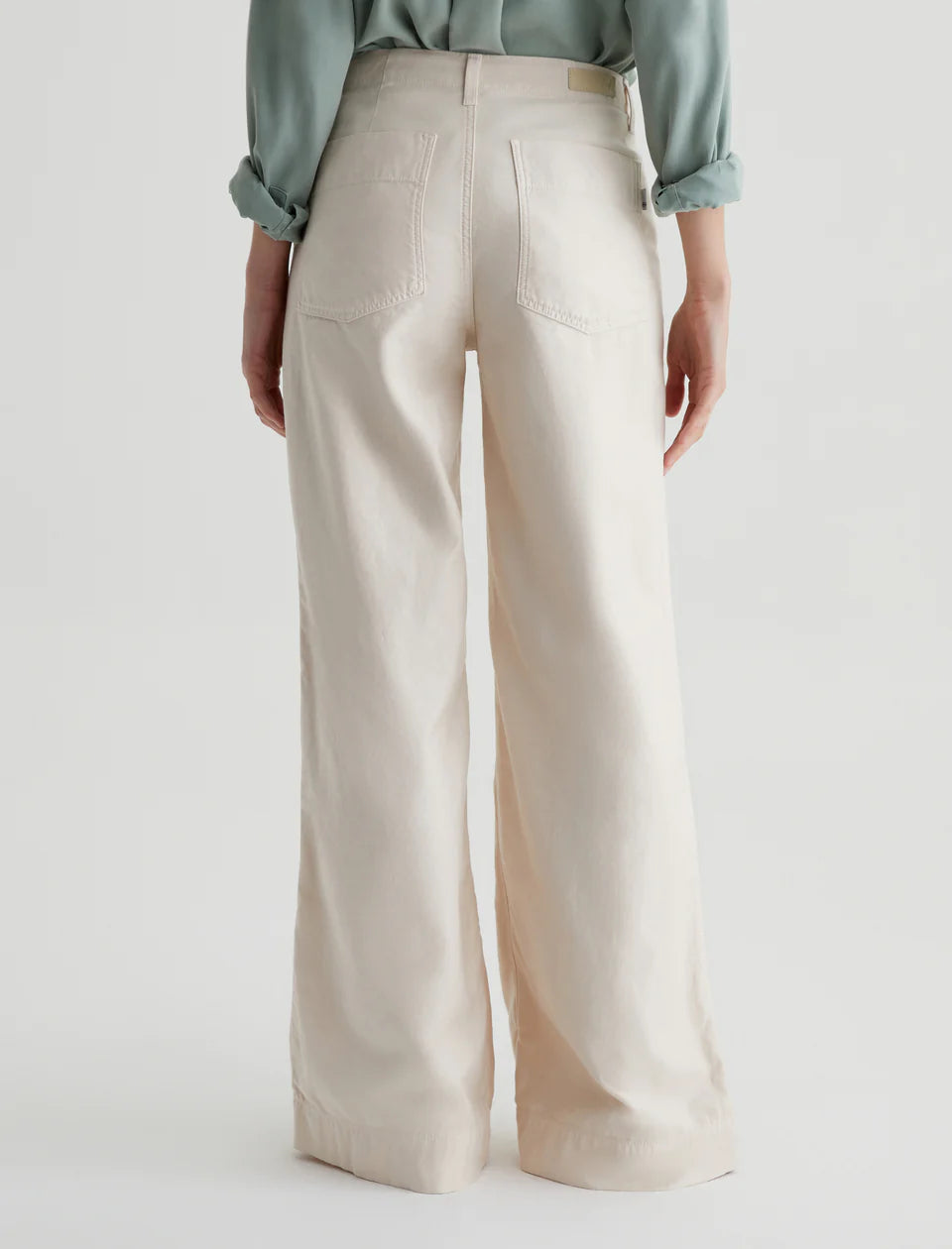 AG | Pantalon jambes larges "LAURENT" - Beige