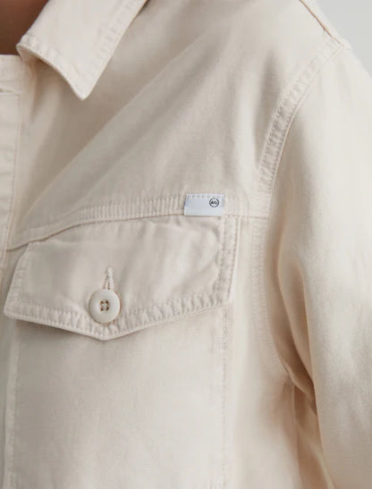 AG | Veste en coton "VALLETA" - Beige
