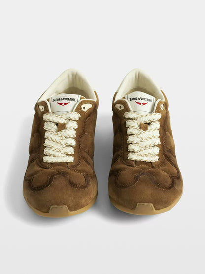 Zadig&Voltaire | Baskets "ZV Dance Vintage" | Cognac
