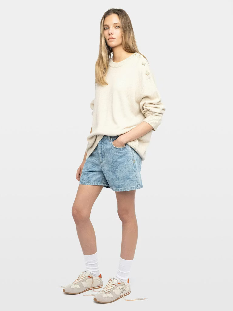 Zadig&Voltaire | Baskets "ZV Dance Vintage" | Blanc