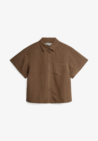 MINIMUM | Chemise 'Sage' | Brun