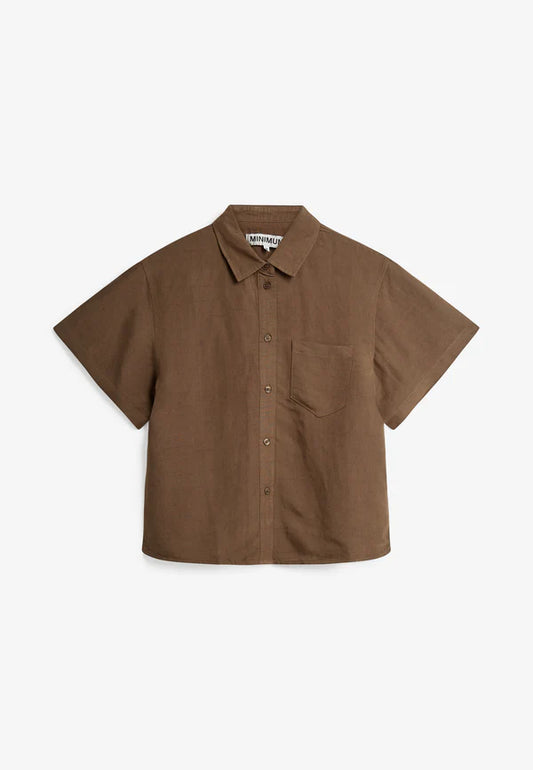 MINIMUM | Chemise 'Sage' | Brun