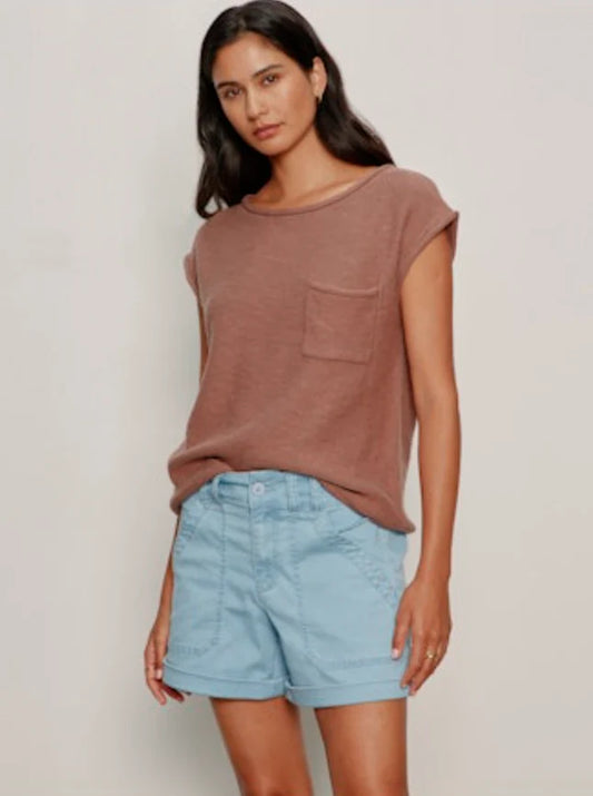 SANCTUARY | T-shirt chandail 'Easy' | Café