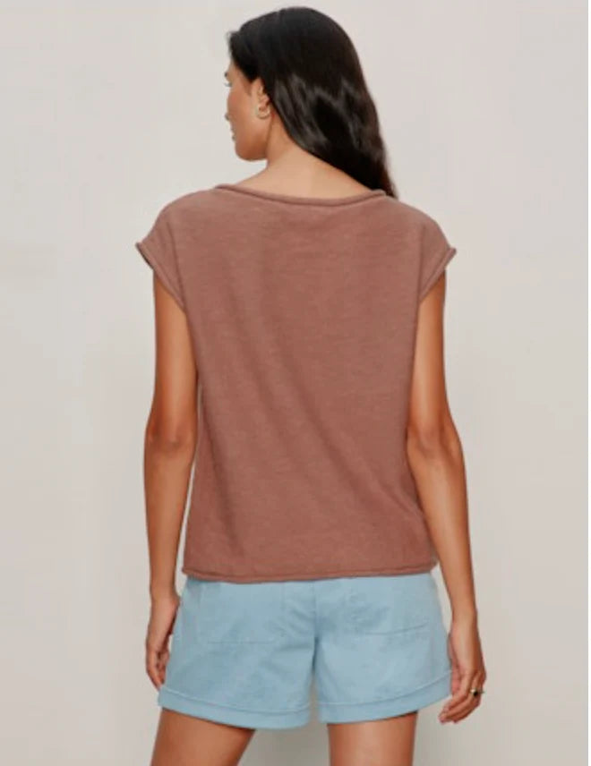 SANCTUARY | T-shirt chandail 'Easy' | Café