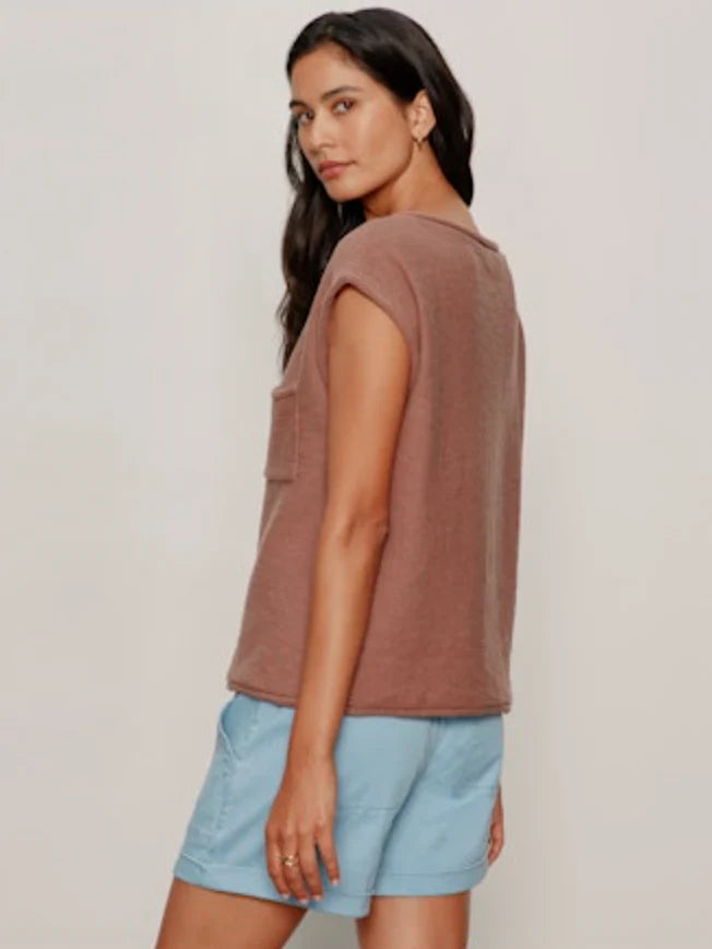 SANCTUARY | T-shirt chandail 'Easy' | Café