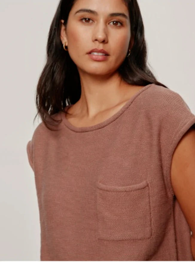 SANCTUARY | T-shirt chandail 'Easy' | Café