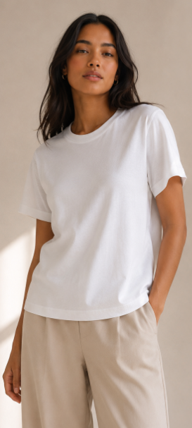 Circolo | T-shirt 'Permiu'| Blanc