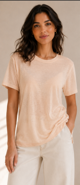 Circolo | T-shirt 'Permiu'| Pêche