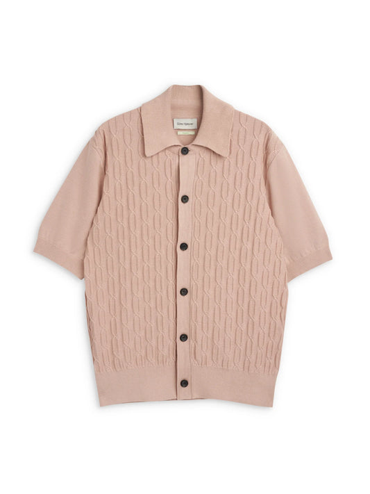 Oliver Spencer | Chemise à manches courtes "Rossell" - Rose