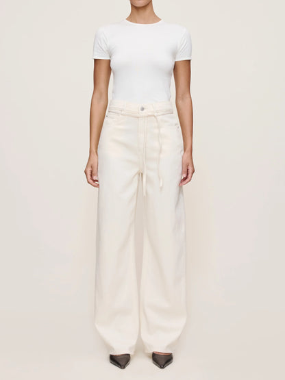 DL1961 |  Le jean ''Casie Relaxed Wide Leg'' 31" - Crema