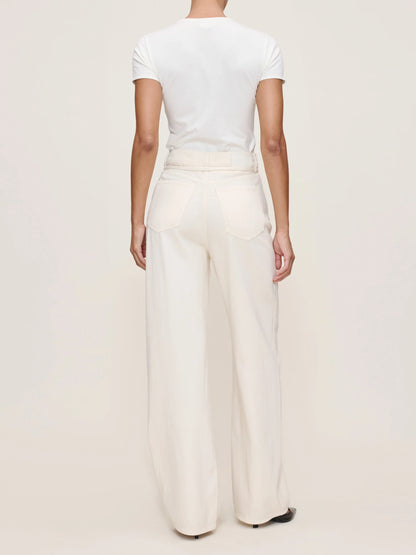 DL1961 |  Le jean ''Casie Relaxed Wide Leg'' 31" - Crema
