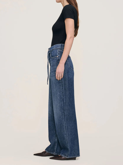 DL1961 |  Le jean ''Casie Relaxed Wide Leg'' 31" - Bleu espace