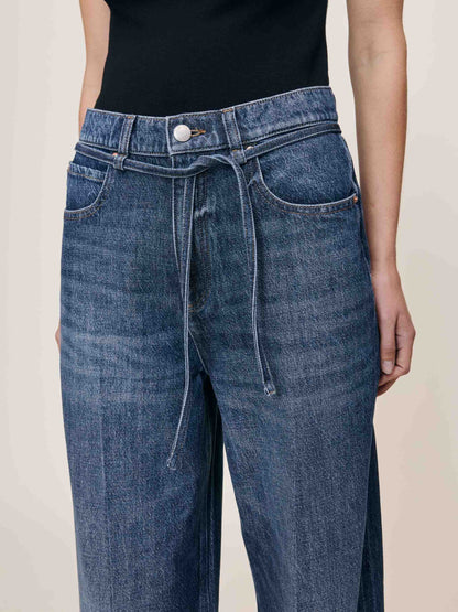 DL1961 |  Le jean ''Casie Relaxed Wide Leg'' 31" - Bleu espace