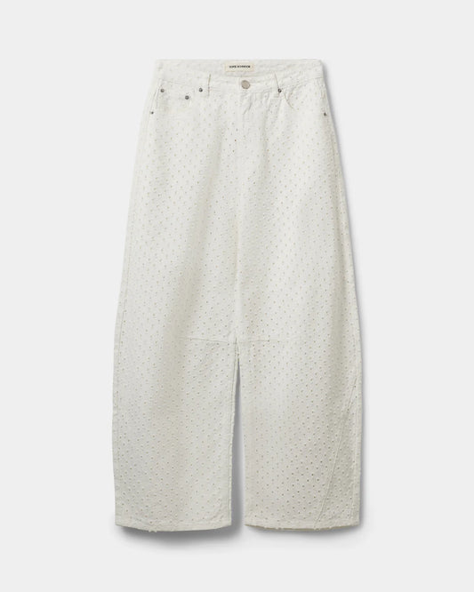 SOFIE SCHNOOR | Jeans à coupe évasée "TOMIRSW"  - Blanc
