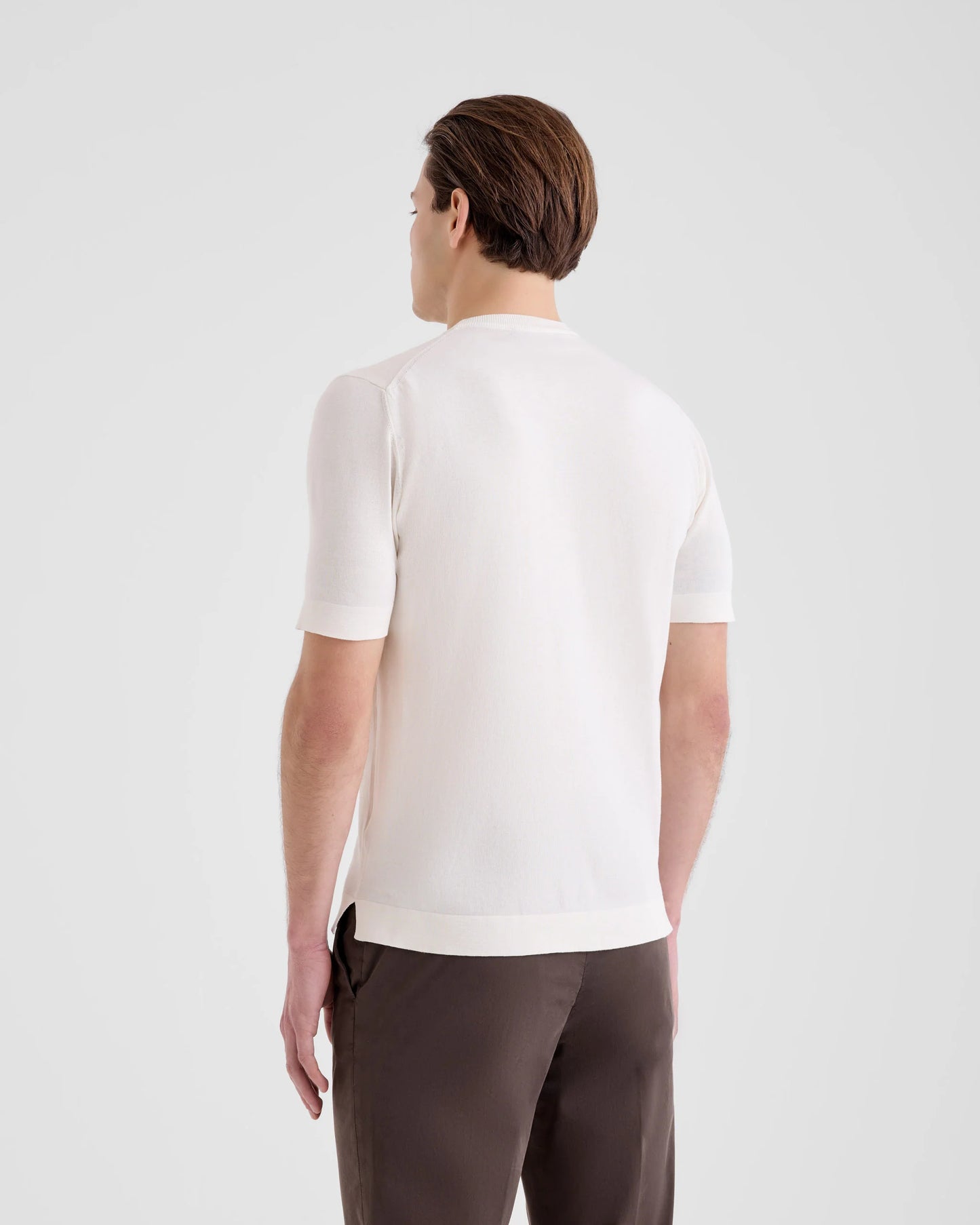 Filippo De Laurentiis | T-shirt en maille de coton crêpé - Blanc