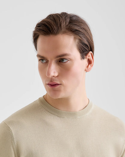 Filippo De Laurentiis | T-shirt en maille de coton crêpé - Beige