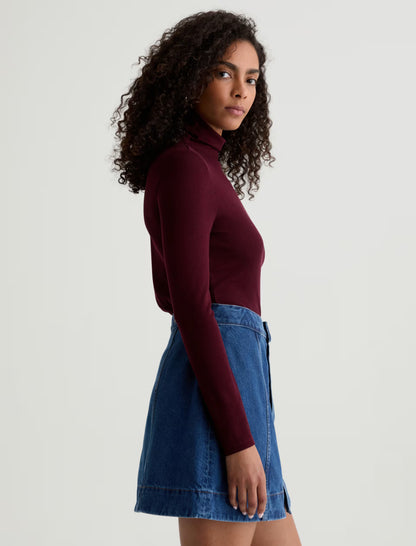 AG Jeans | Col roulé "Chels" | Bordeaux