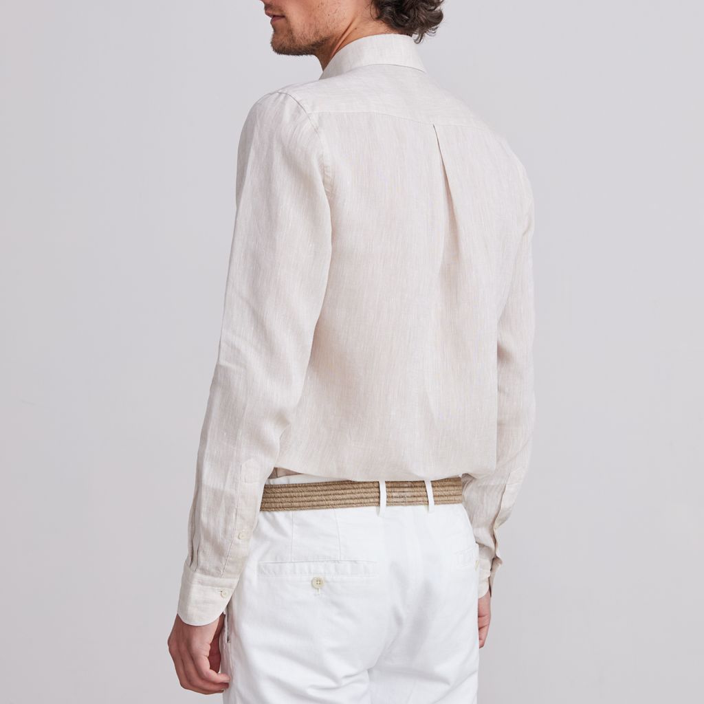 Emanuel Berg | Chemise en lin ''Havard'' - Beige