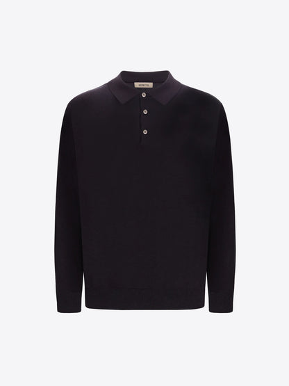 Distretto 12 | Polo en mélange de coton technique | Bleu