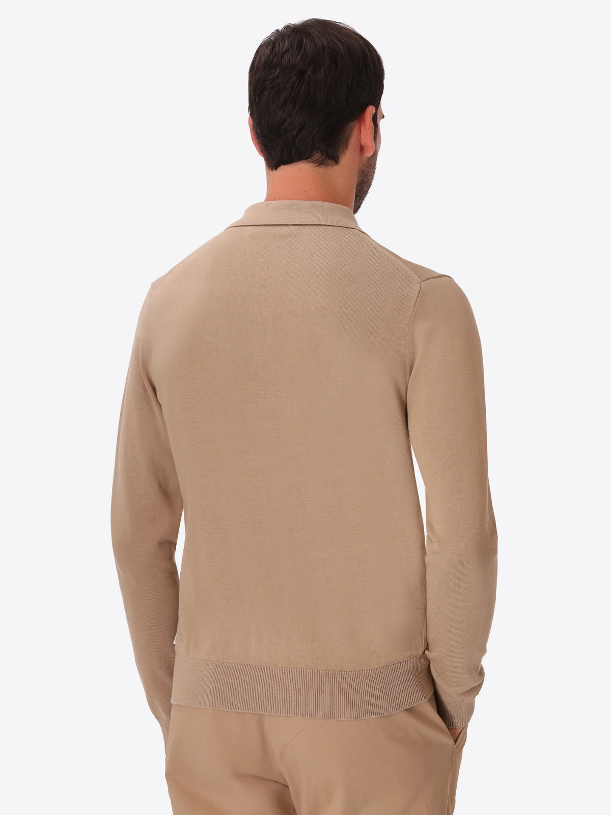Distretto 12 | Polo en mélange de coton technique | Camel