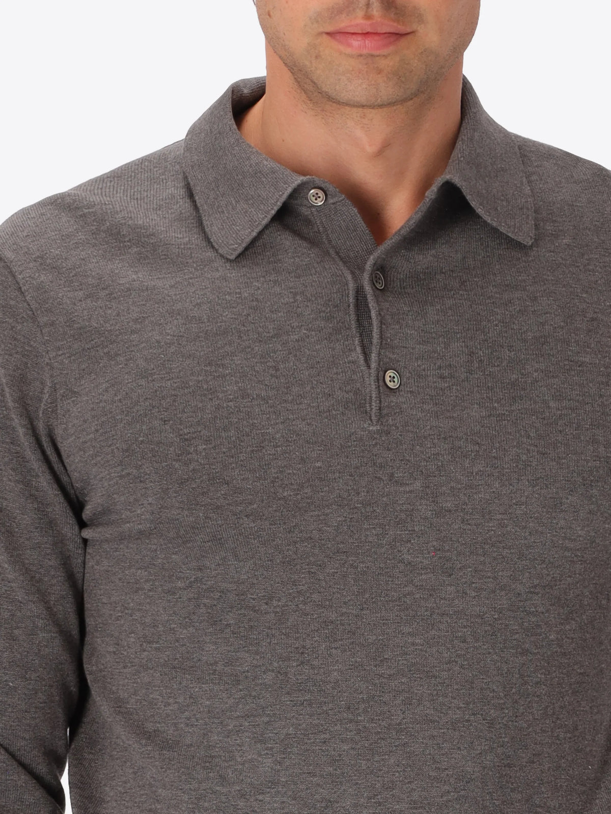 Distretto 12 | Polo en mélange de coton technique | Gris