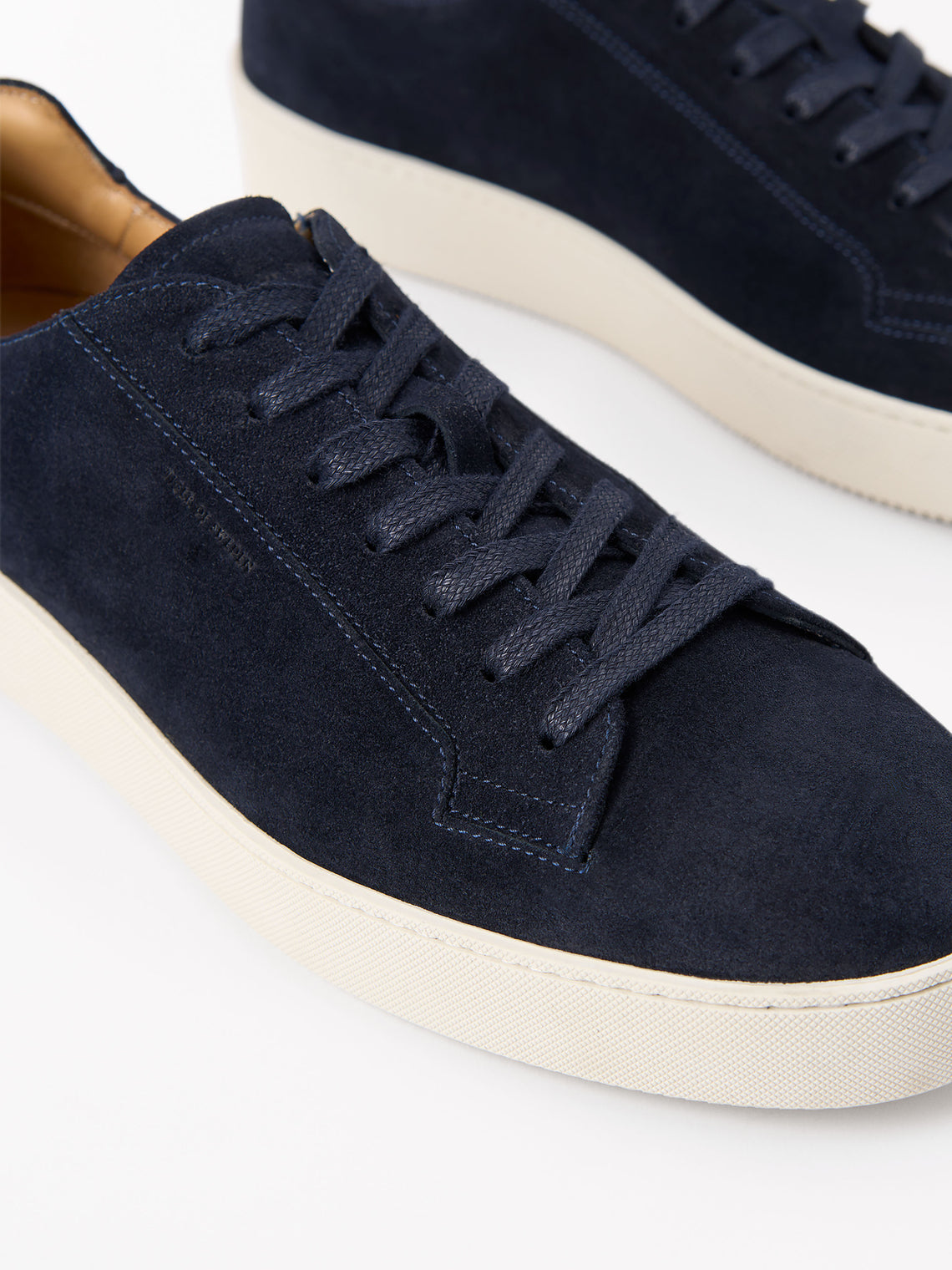 Tiger of Sweden | Baskets en daim "Salas 2" - Bleu