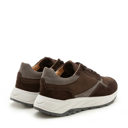 Fabiano Ricci | Baskets en daim et nubuck ''Aura20'' - Marron