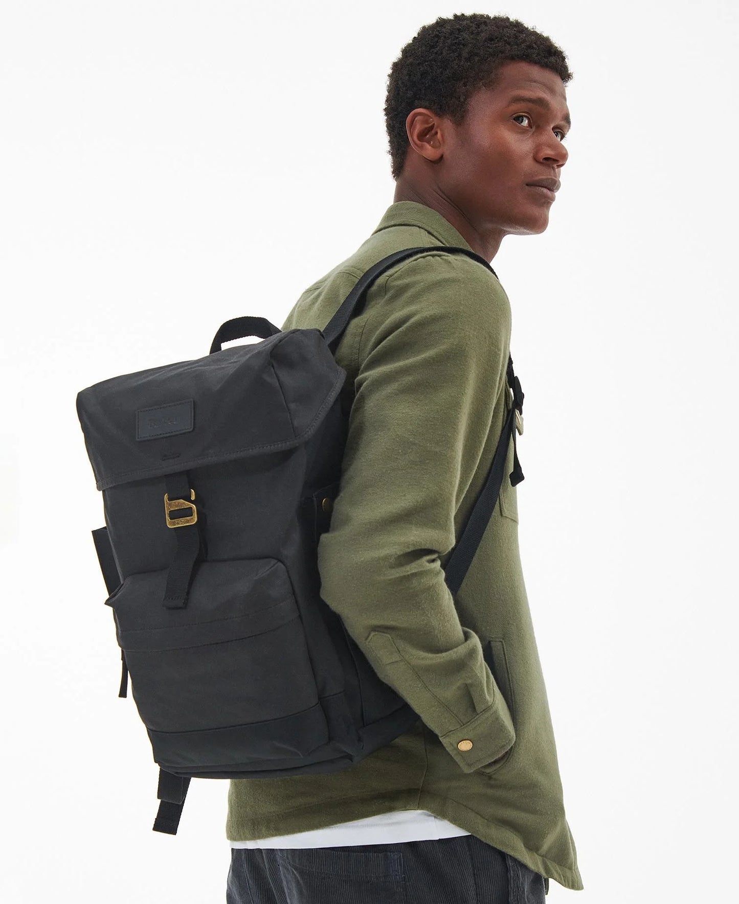 Barbour |  Sac à dos ciré ''Essential'' – Noir