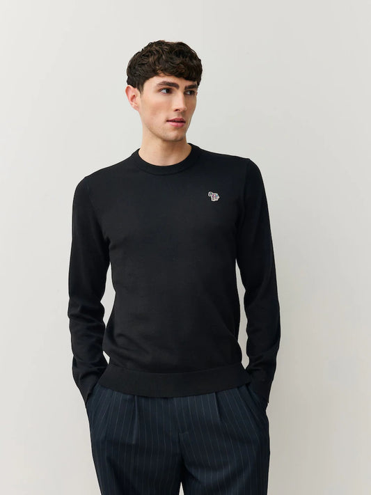 Paul Smith | Pull à col rond et coupe classique avec logo - Noir