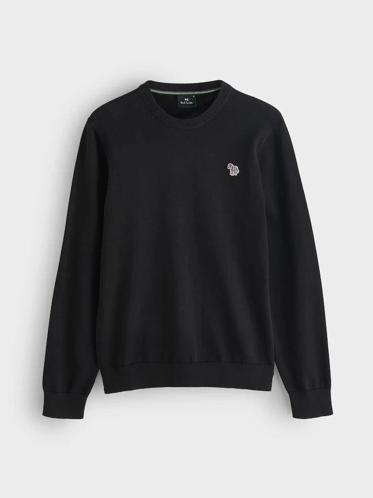 Paul Smith | Pull à col rond et coupe classique avec logo - Noir